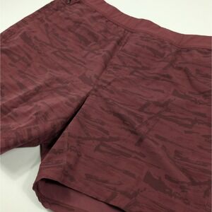 Public Rec‎ Flex Shorts Lined Mens 40 7" Inseam Maroon Performance Stretch
